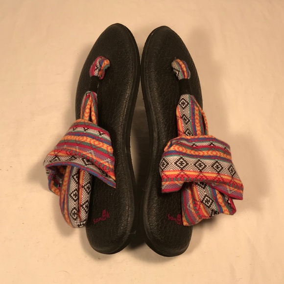 sanuk double strap sandals